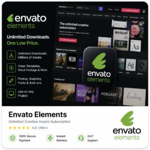 Buy Envato Elements Account in Pakistan | 100% Secure Access