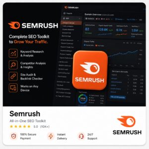 Buy Semrush Pro in Pakistan Premium SEO Tool for Keyword Research and Competitor Analysis